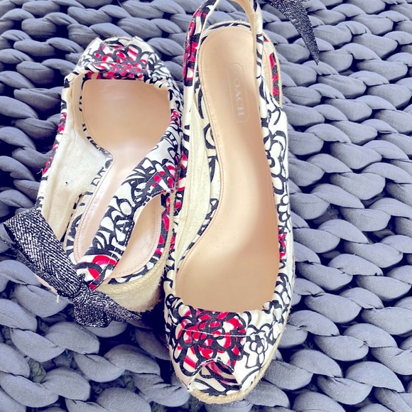 Coach espadrilles size 8.5 - Picture 1 of 2